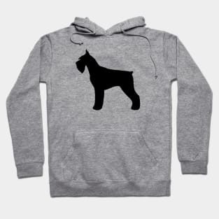 Giant Schnauzer Silhouette Hoodie